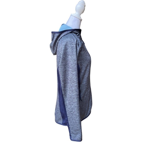 The North Face Women's Arcata Hoodie Full Zip Jacket Blue Heather Size Medium - Picture 4 of 9